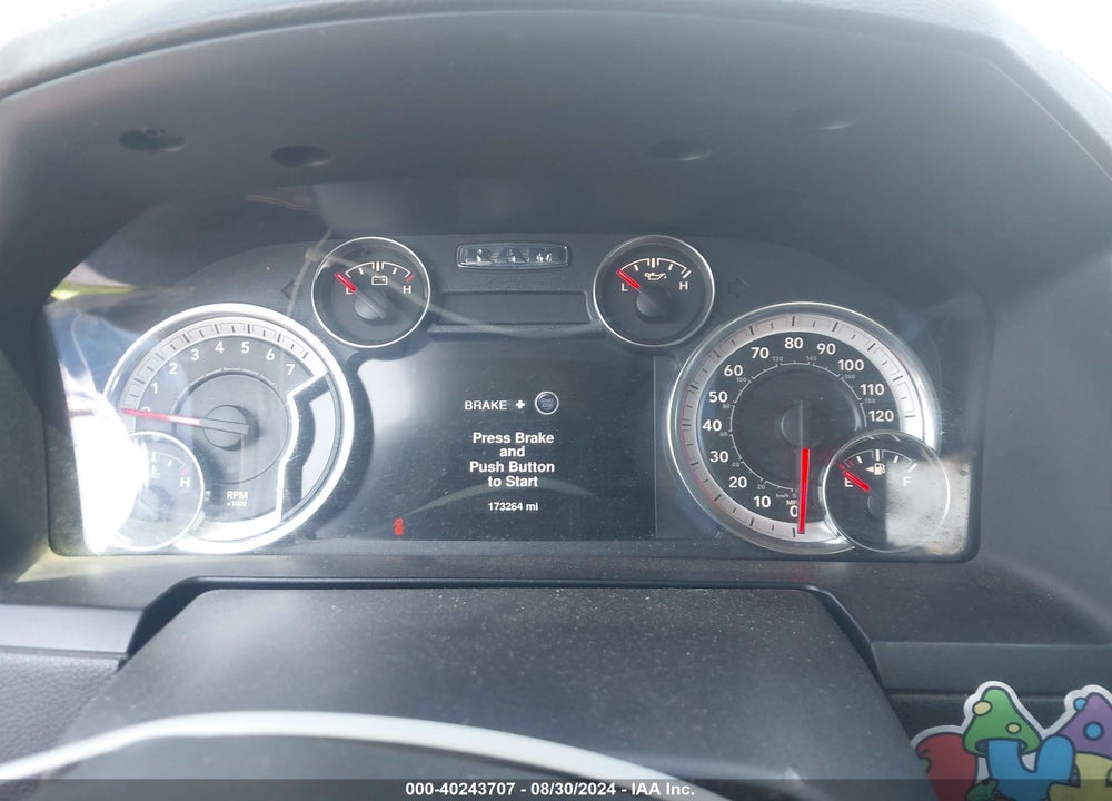 2013 RAM 1500 SPORT VIN: 1C6RR7MT3DS619512