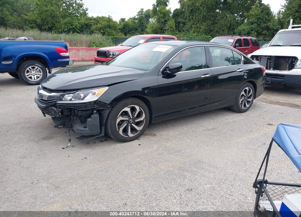 2017 HONDA ACCORD EX-L V6 VIN: 1HGCR3F80HA033461