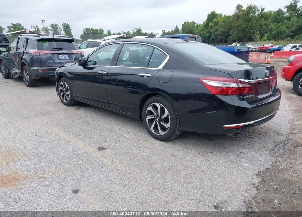 2017 HONDA ACCORD EX-L V6 VIN: 1HGCR3F80HA033461