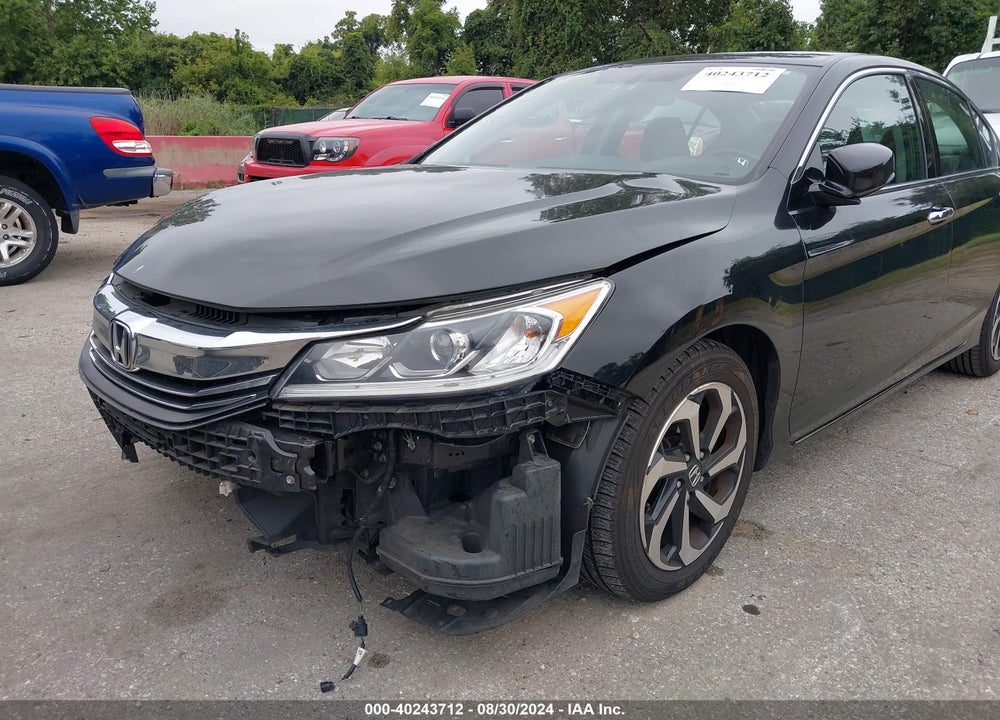 2017 HONDA ACCORD EX-L V6 VIN: 1HGCR3F80HA033461