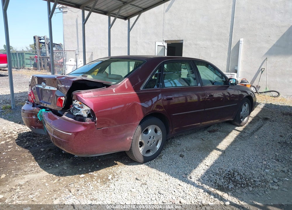 2004 TOYOTA AVALON XLS VIN: 4T1BF28B64U357508