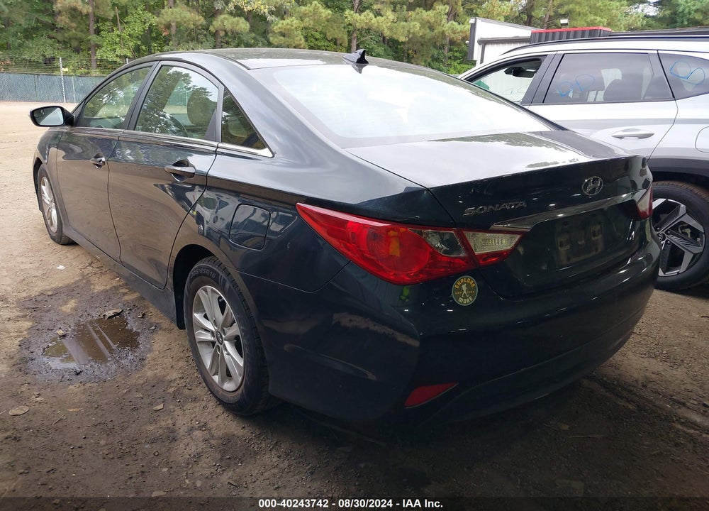 2014 HYUNDAI SONATA GLS VIN: 5NPEB4AC7EH887302