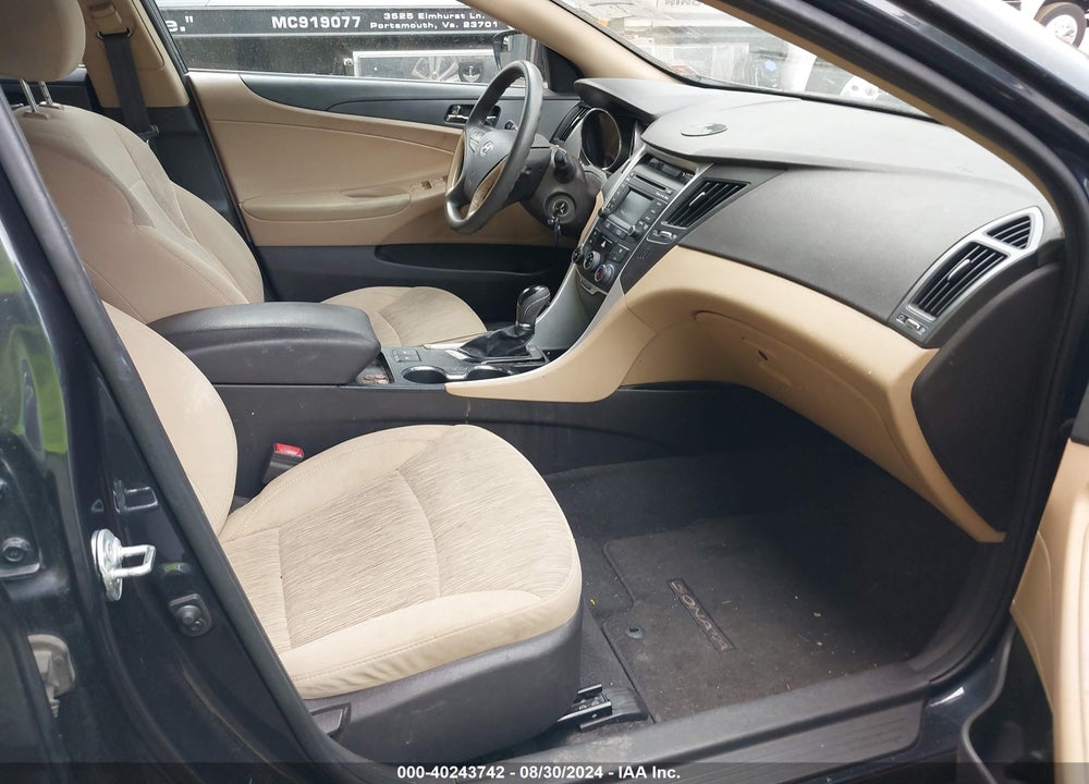 2014 HYUNDAI SONATA GLS VIN: 5NPEB4AC7EH887302
