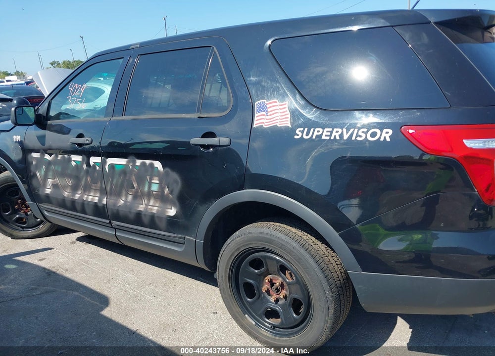 2014 FORD UTILITY POLICE INTERCEPTOR VIN: 1FM5K8AR1EGA92063