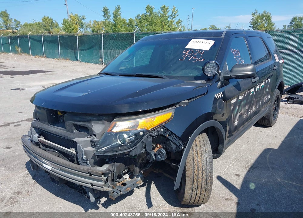 2014 FORD UTILITY POLICE INTERCEPTOR VIN: 1FM5K8AR1EGA92063
