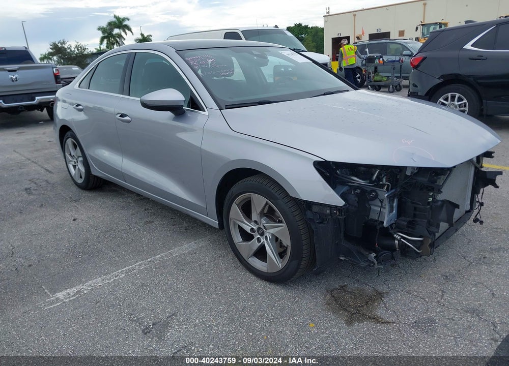 2024 AUDI A3 PREMIUM 40 TFSI FRONT-WHEEL DRIVE S TRONIC VIN: WAUAUDGY6RA091923