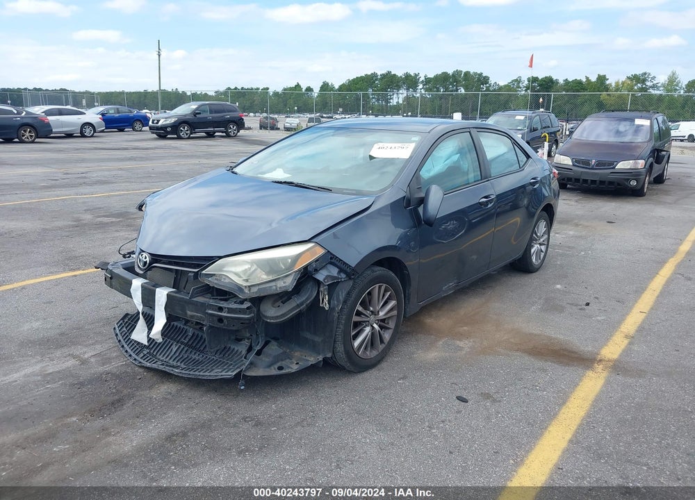 2014 TOYOTA COROLLA LE PLUS VIN: 2T1BURHE8EC099553