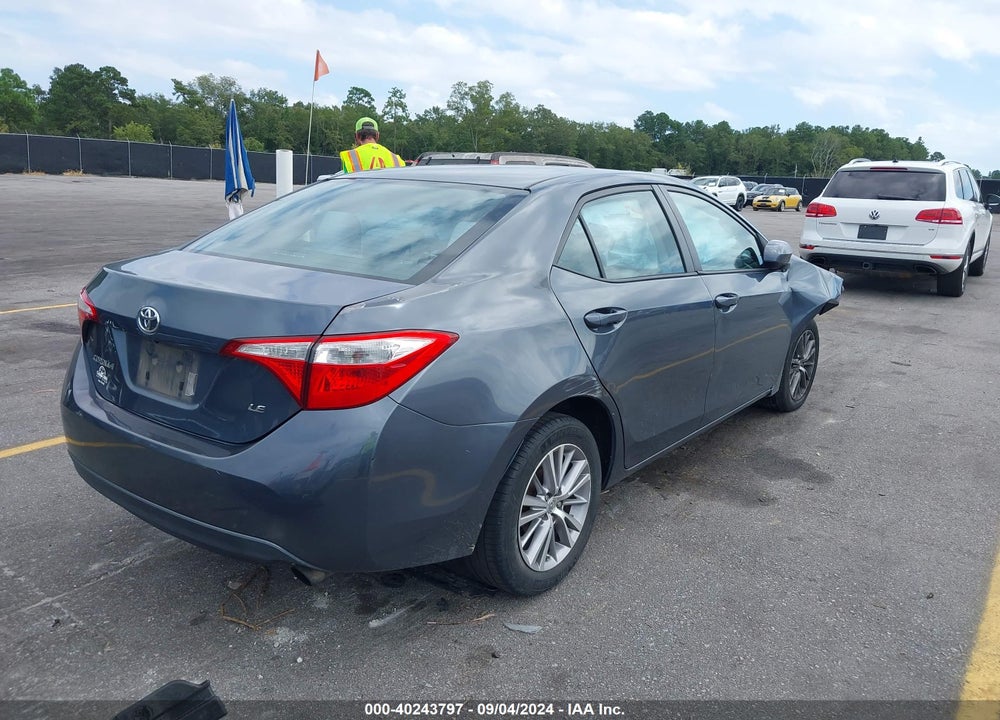 2014 TOYOTA COROLLA LE PLUS VIN: 2T1BURHE8EC099553