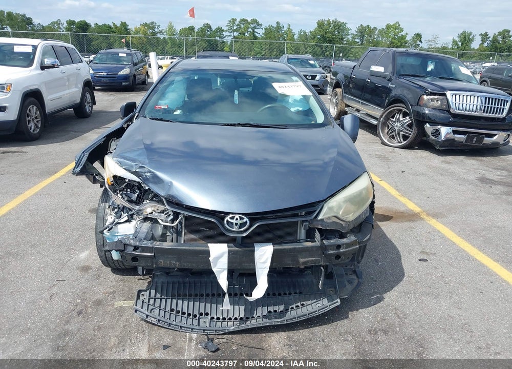 2014 TOYOTA COROLLA LE PLUS VIN: 2T1BURHE8EC099553