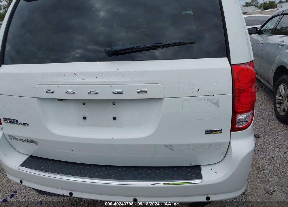 2019 DODGE GRAND CARAVAN SE VIN: 2C7WDGBG7KR802977