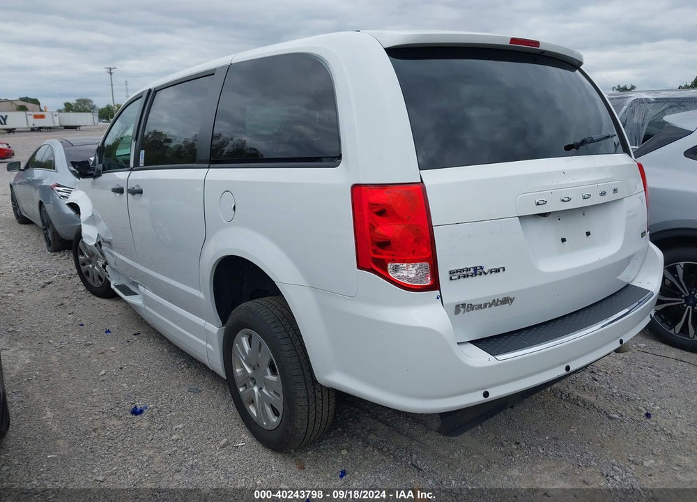 2019 DODGE GRAND CARAVAN SE VIN: 2C7WDGBG7KR802977