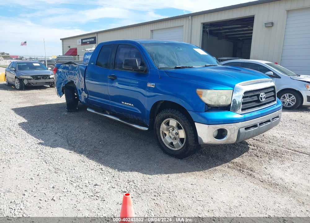 2008 TOYOTA TUNDRA SR5 5.7L V8 VIN: 5TFBV54138X073523