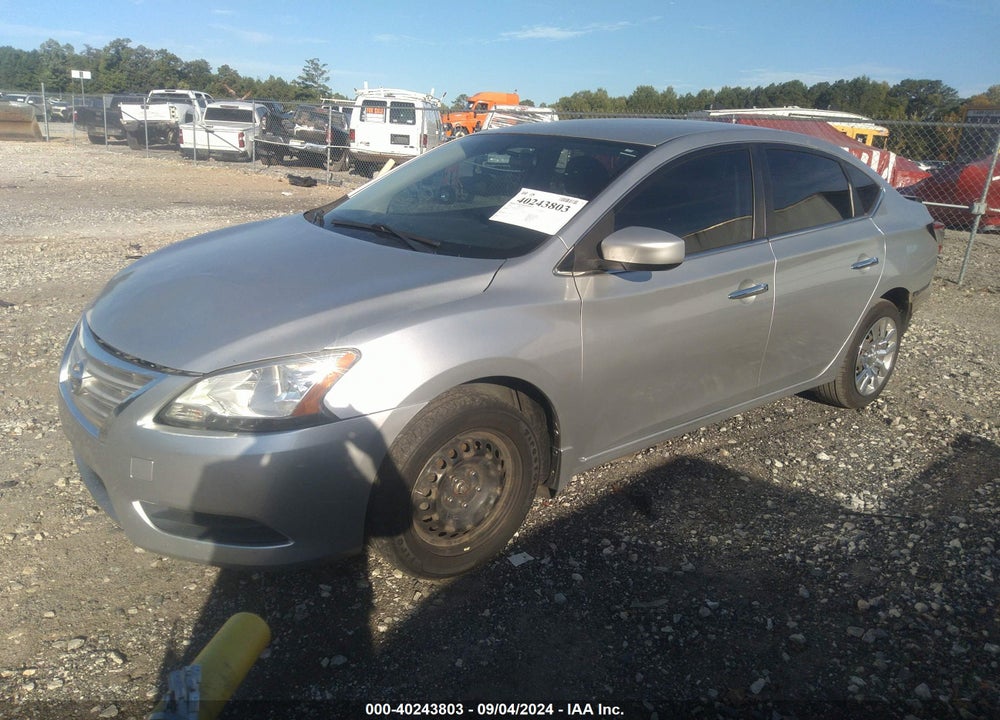 2015 NISSAN SENTRA S VIN: 3N1AB7AP5FY375032