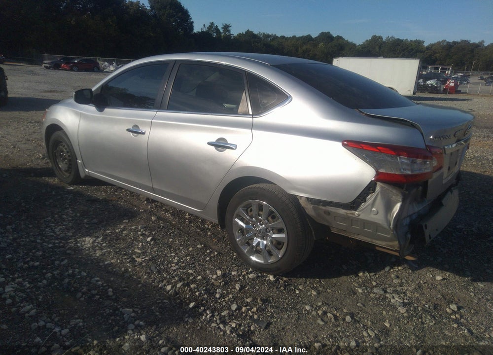 2015 NISSAN SENTRA S VIN: 3N1AB7AP5FY375032