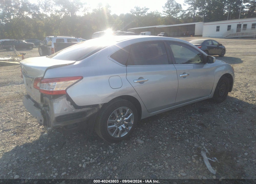 2015 NISSAN SENTRA S VIN: 3N1AB7AP5FY375032