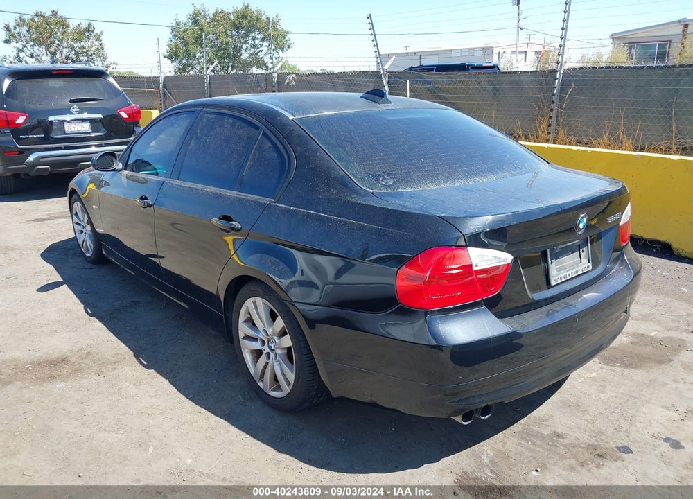 2008 BMW 328I VIN: WBAVC53528A246861