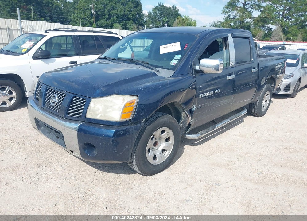 2007 NISSAN TITAN XE VIN: 1N6BA07A27N218195