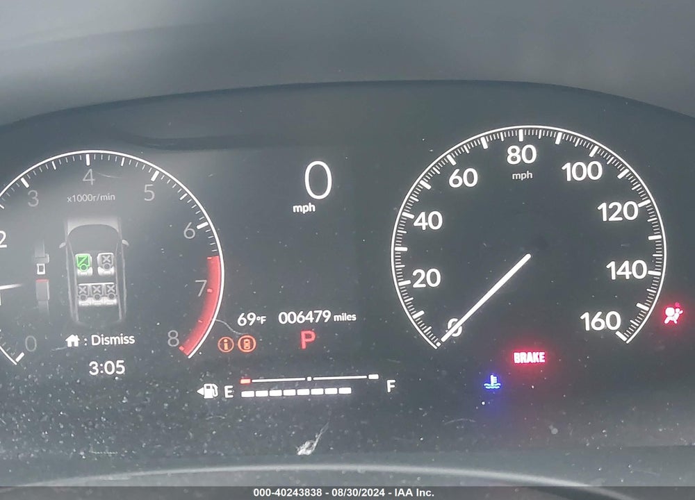 2024 HONDA CIVIC EX VIN: 2HGFE1F78RH303740