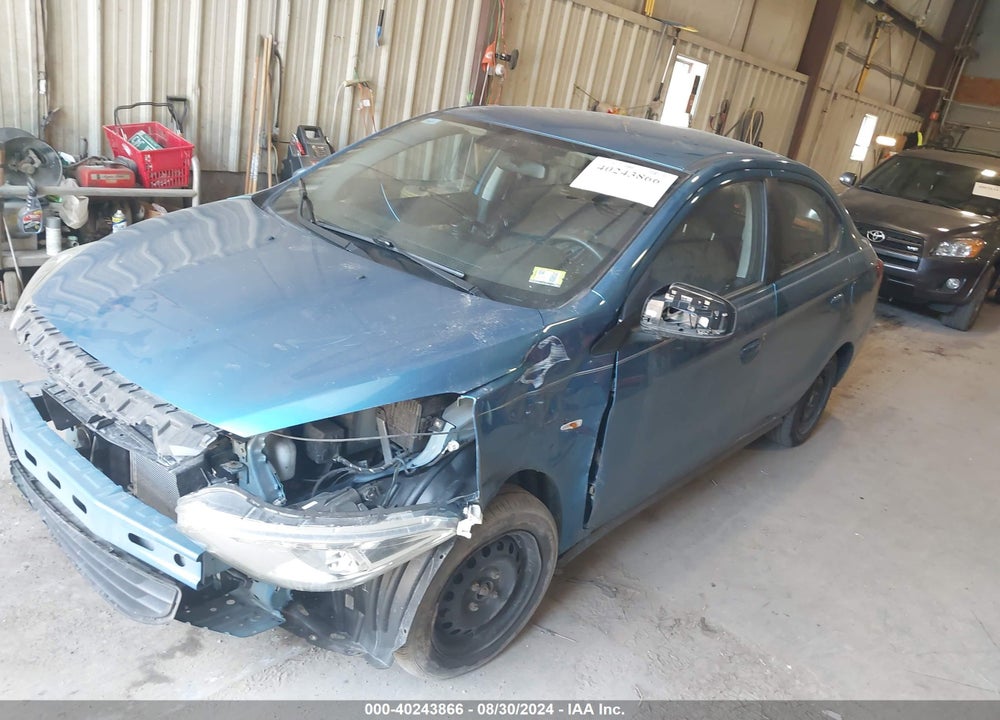 2019 MITSUBISHI MIRAGE G4 ES VIN: ML32F3FJ4KHF07776