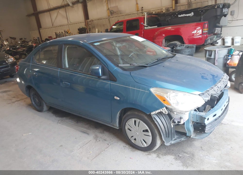 2019 MITSUBISHI MIRAGE G4 ES VIN: ML32F3FJ4KHF07776