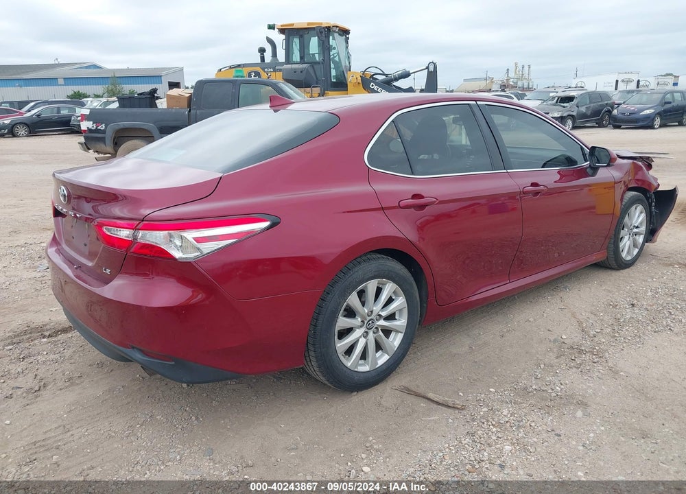 2019 TOYOTA CAMRY LE VIN: 4T1B11HK7KU790700