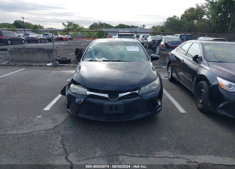 2016 TOYOTA CAMRY SE VIN: 4T1BF1FK3GU191630