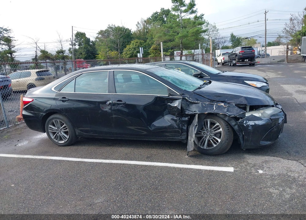 2016 TOYOTA CAMRY SE VIN: 4T1BF1FK3GU191630