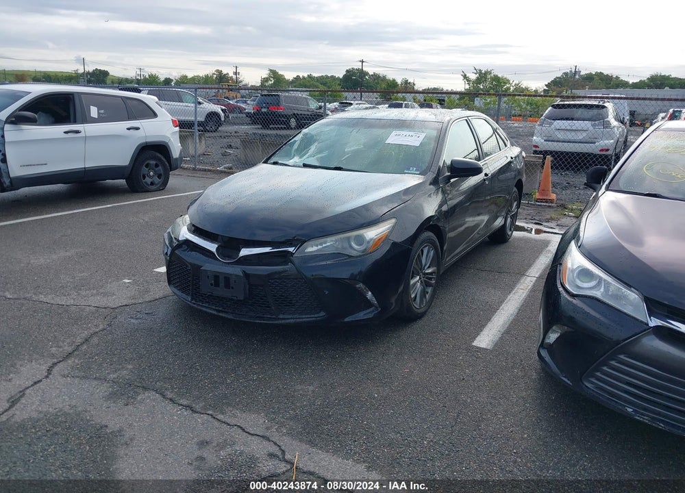 2016 TOYOTA CAMRY SE VIN: 4T1BF1FK3GU191630