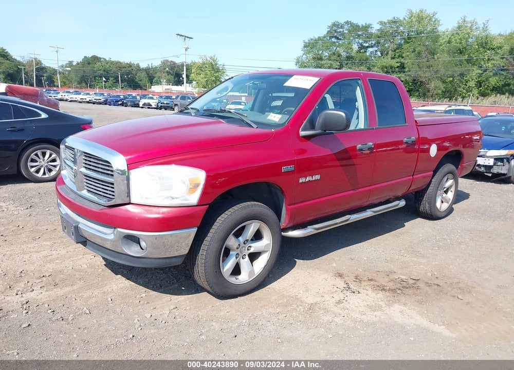2008 DODGE RAM 1500 SLT VIN: 1D7HU18268S525217