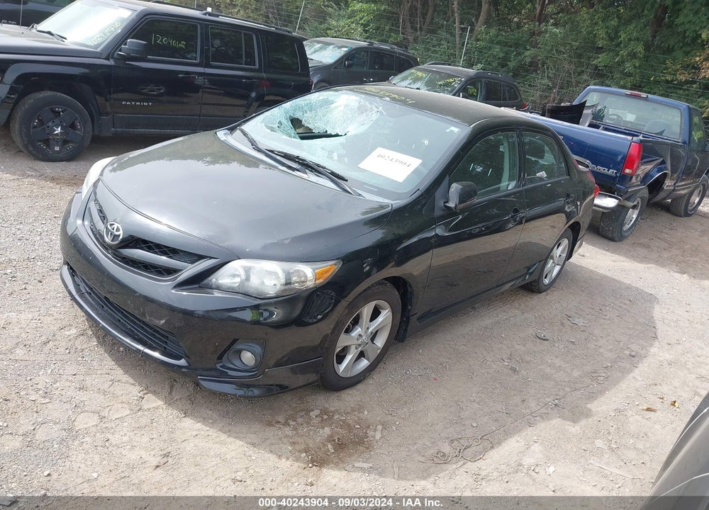2013 TOYOTA COROLLA S VIN: 2T1BU4EE4DC093531