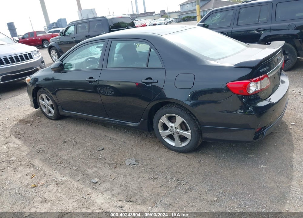 2013 TOYOTA COROLLA S VIN: 2T1BU4EE4DC093531