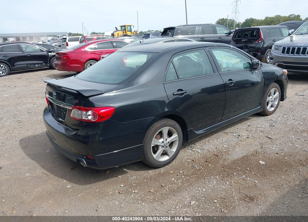 2013 TOYOTA COROLLA S VIN: 2T1BU4EE4DC093531