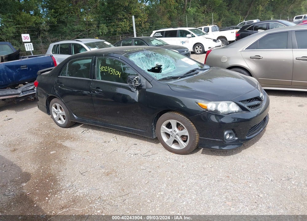 2013 TOYOTA COROLLA S VIN: 2T1BU4EE4DC093531