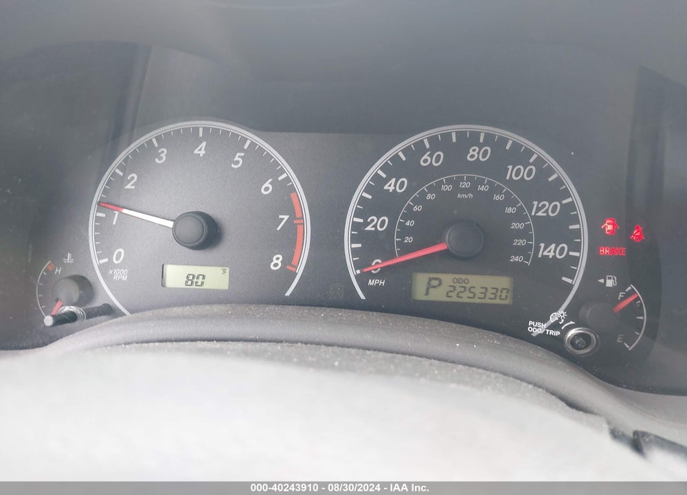 2010 TOYOTA COROLLA LE VIN: 2T1BU4EE1AC370325