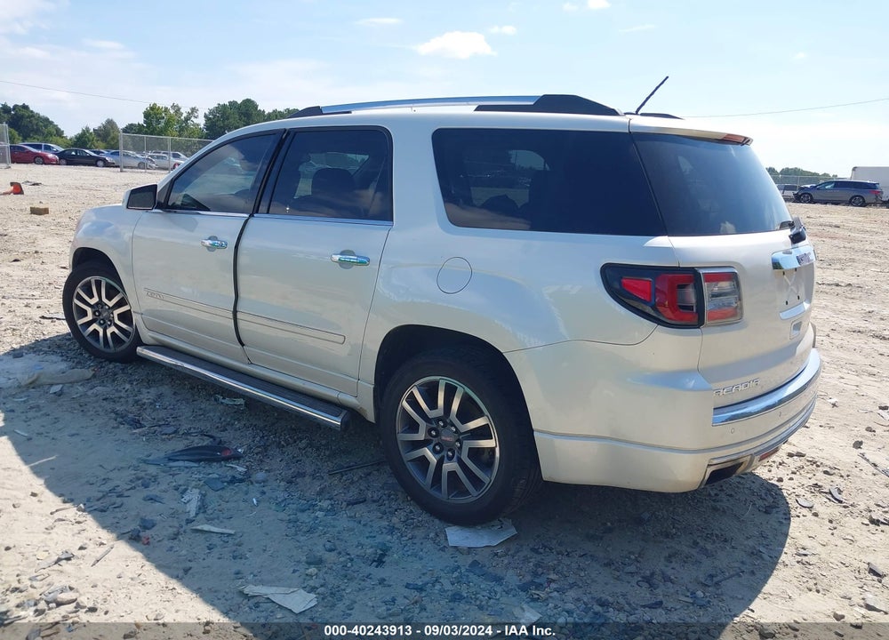 2013 GMC ACADIA DENALI VIN: 1GKKRTKD8DJ134291