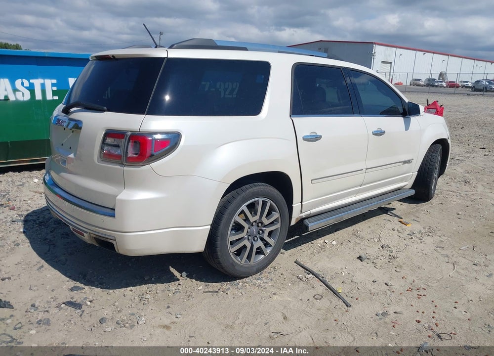 2013 GMC ACADIA DENALI VIN: 1GKKRTKD8DJ134291