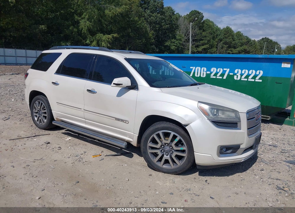2013 GMC ACADIA DENALI VIN: 1GKKRTKD8DJ134291