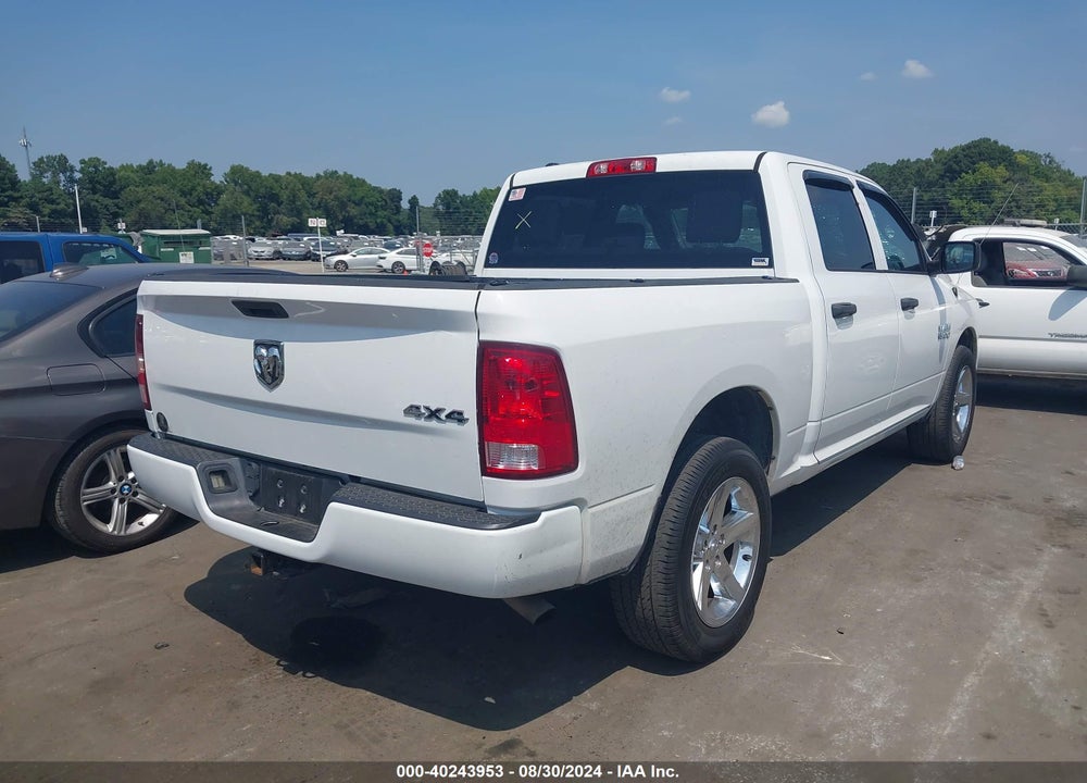 2017 RAM 1500 EXPRESS 4X4 5'7 BOX VIN: 1C6RR7KG4HS717816