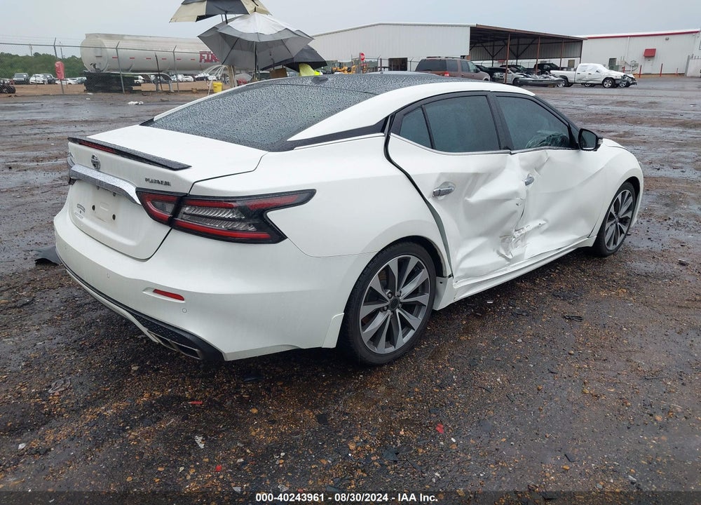 2020 NISSAN MAXIMA PLATINUM XTRONIC CVT VIN: 1N4AA6FV1LC361883