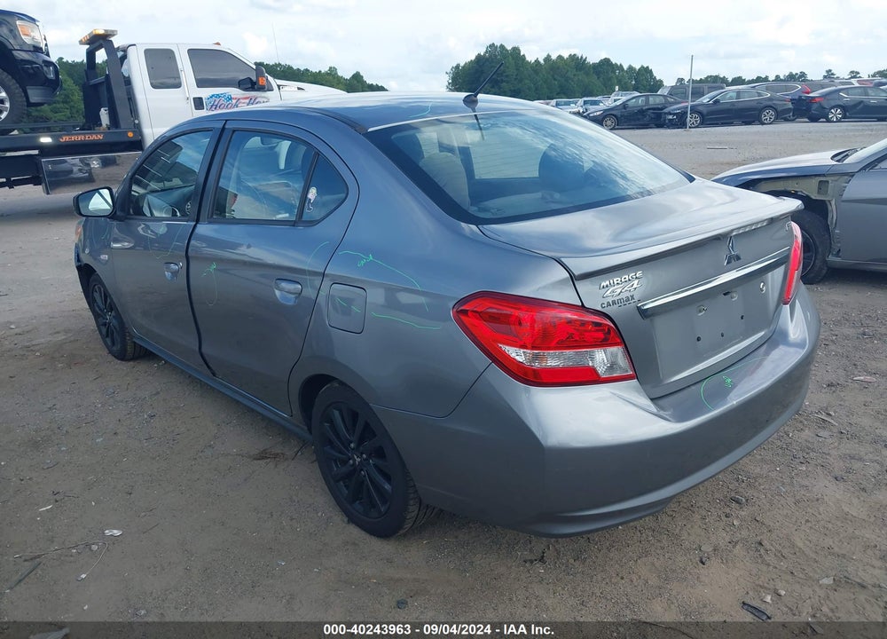 2020 MITSUBISHI MIRAGE G4 LE VIN: ML32F4FJ8LHF06248
