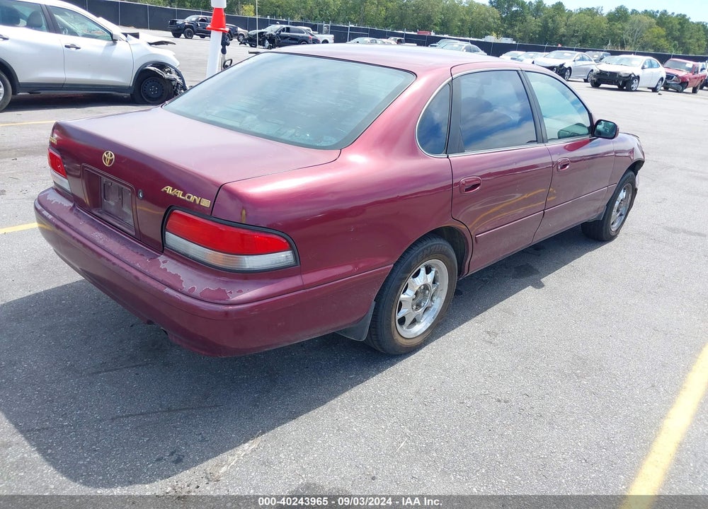 1997 TOYOTA AVALON VIN: 4T1BF12B0VU160029