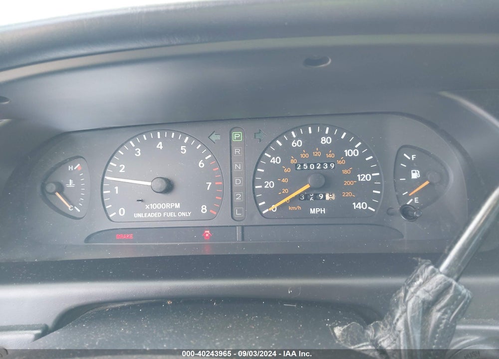 1997 TOYOTA AVALON VIN: 4T1BF12B0VU160029
