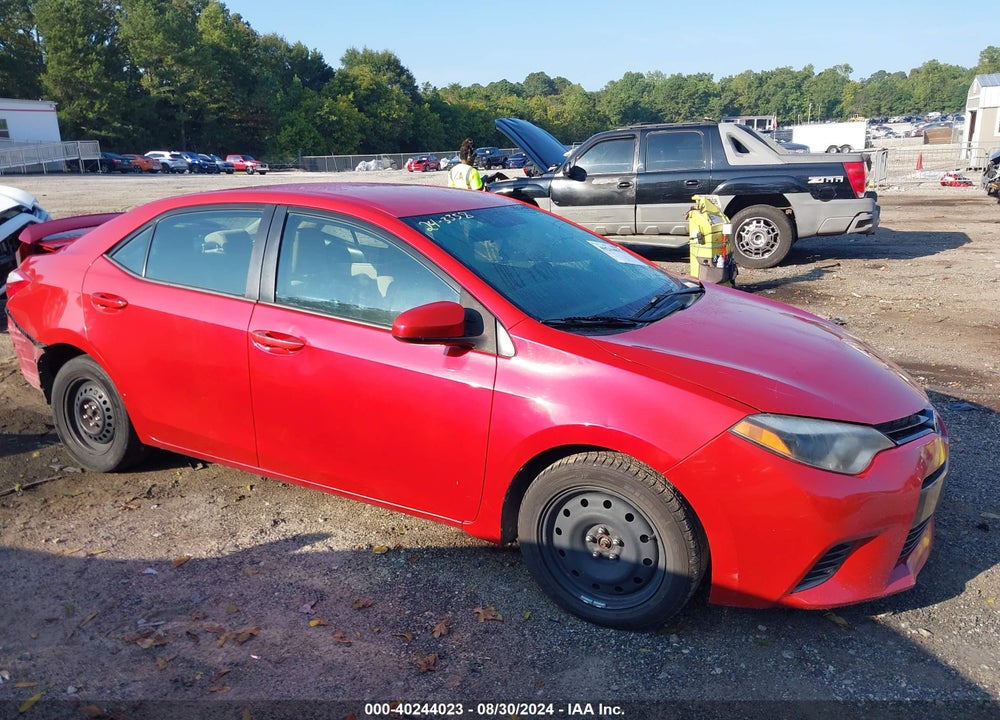2015 TOYOTA COROLLA LE VIN: 2T1BURHE4FC470984