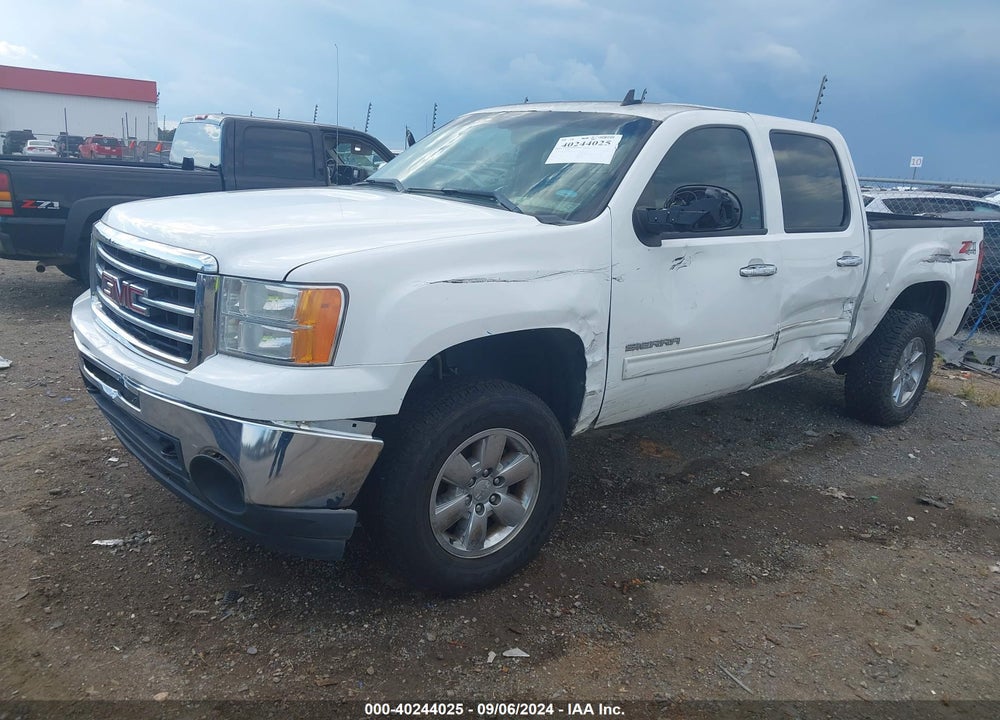 2013 GMC SIERRA 1500 SLT VIN: 3GTP2WE7XDG381312