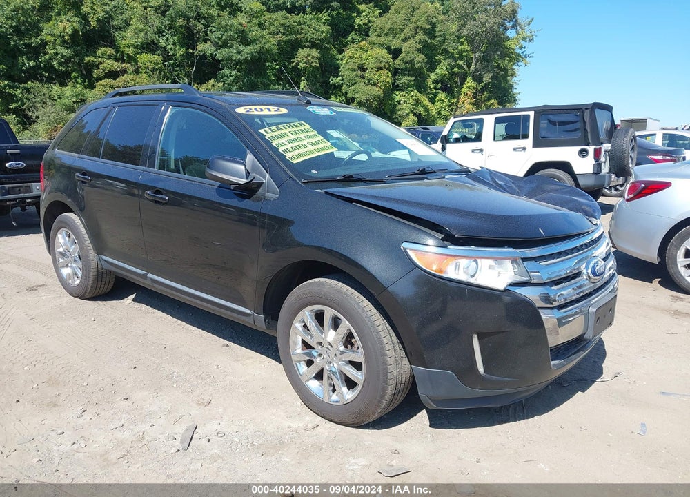 2012 FORD EDGE SEL VIN: 2FMDK4JC4CBA76217
