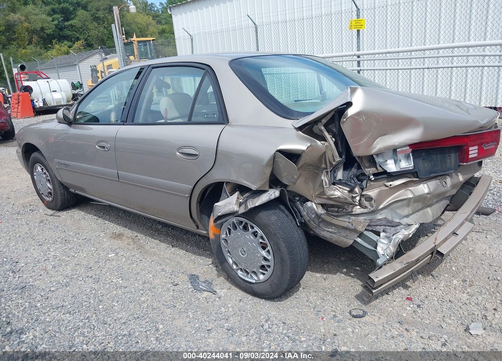 2002 BUICK CENTURY CUSTOM VIN: 2G4WS52J921257541