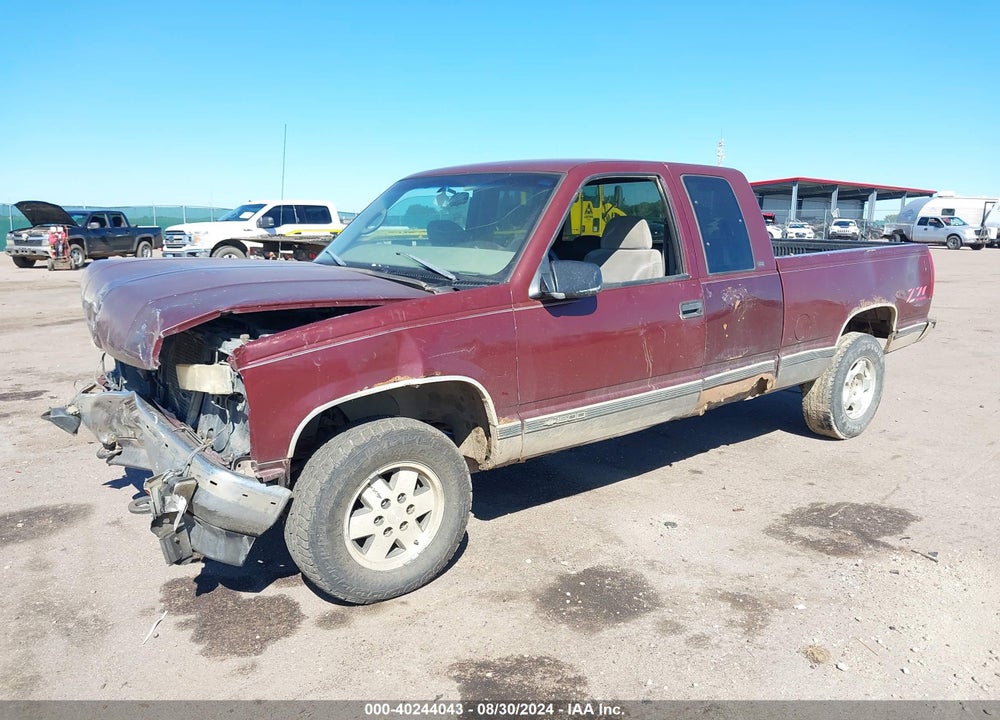 1998 CHEVROLET K1500 FLEETSIDE VIN: 1GCEK19R2WR153085