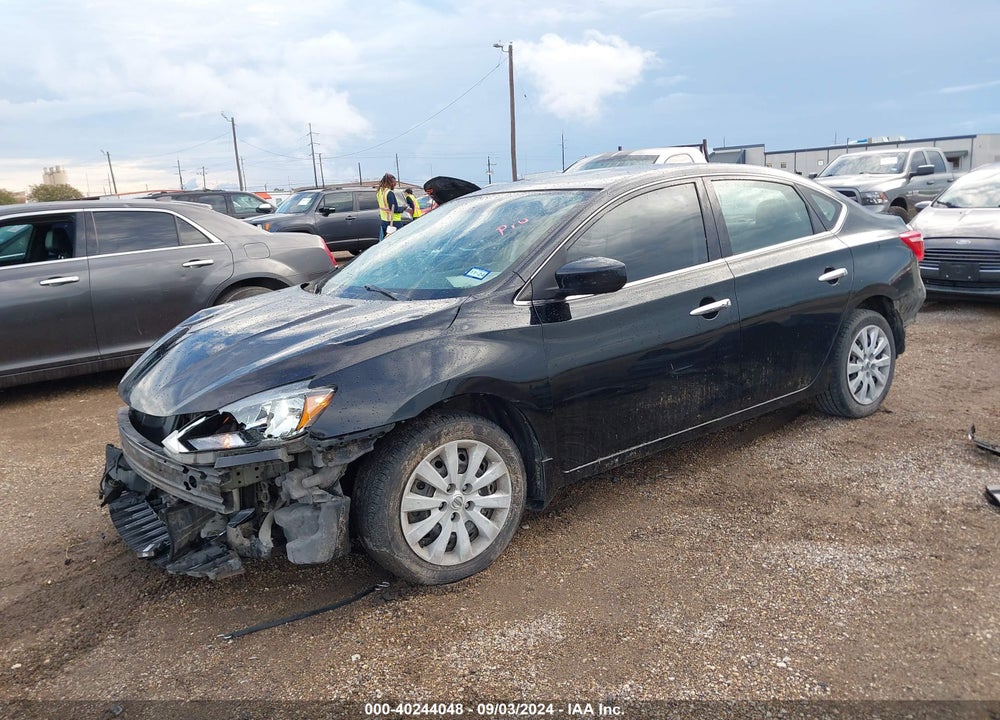 2019 NISSAN SENTRA SV VIN: 3N1AB7AP9KL607669
