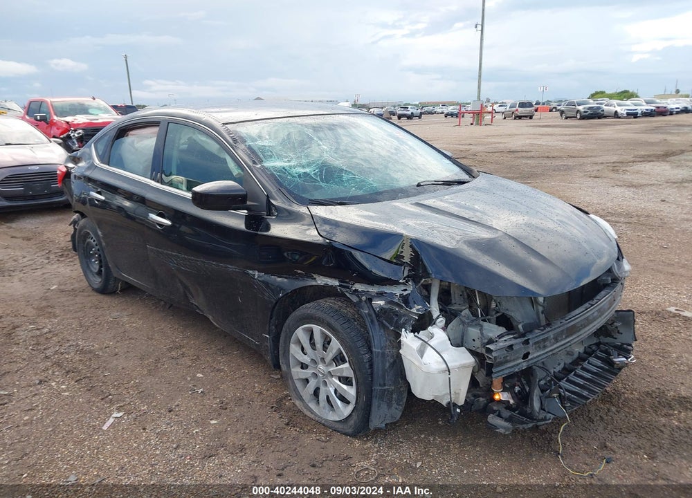 2019 NISSAN SENTRA SV VIN: 3N1AB7AP9KL607669
