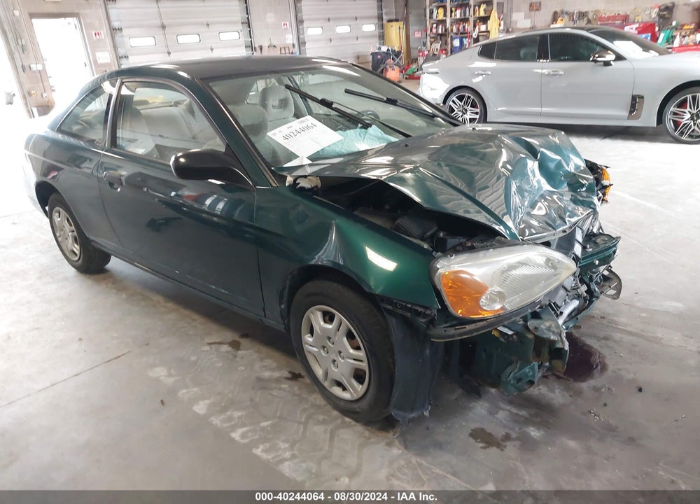 2001 HONDA CIVIC LX VIN: 1HGEM22551L092819